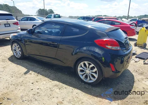 2012 Hyundai Veloster Base W/Gray from USA, damaged, VIN KMHTC6AD0CU056828